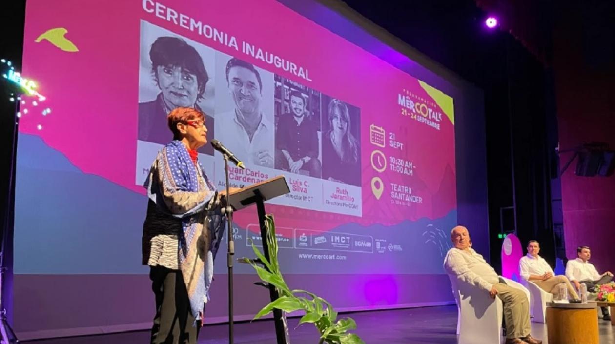 Ministra de las Culturas, las Artes y los Saberes, Paricia Ariza.