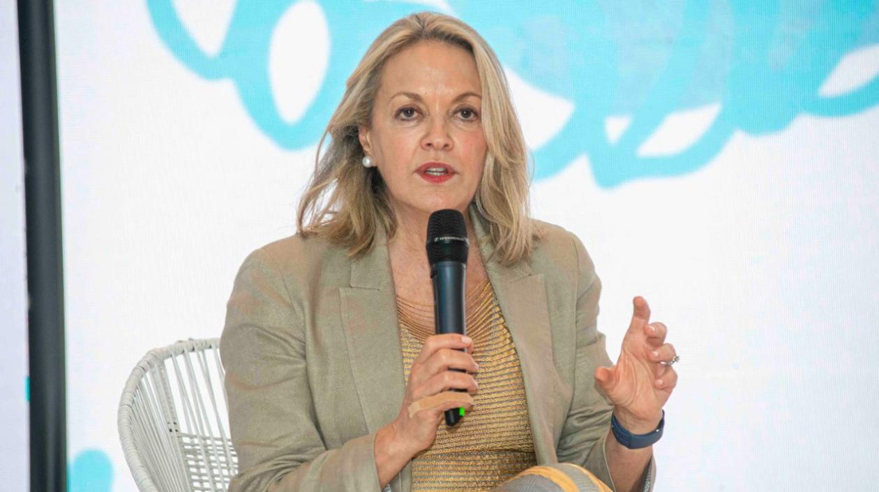 La excanciller colombiana, María Emma Mejía.