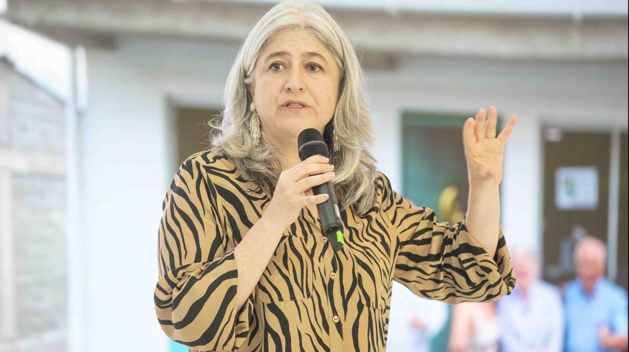 La Ministra de Vivienda, Catalina Velasco.
