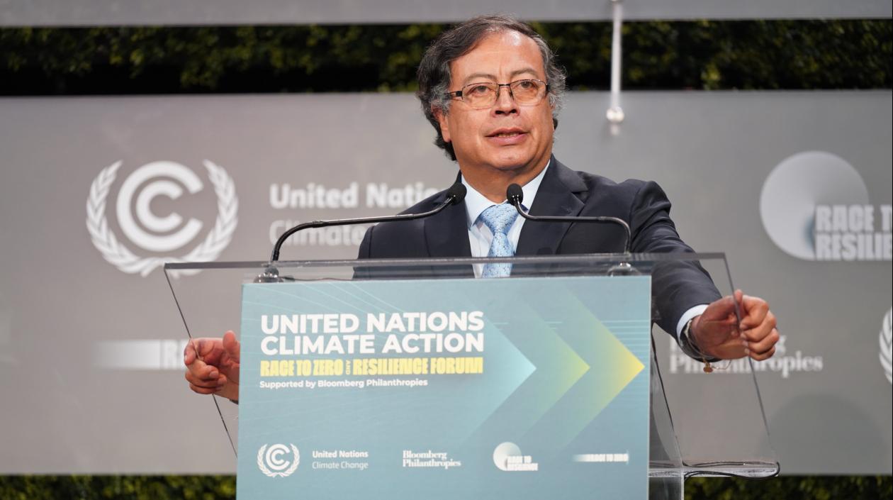 El Presidente de la República, Gustavo Petro.