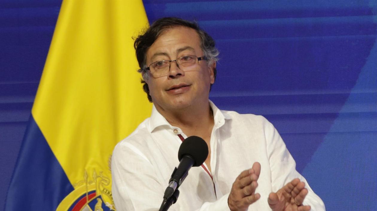 Gustavo Petro, presidente de Colombia. 