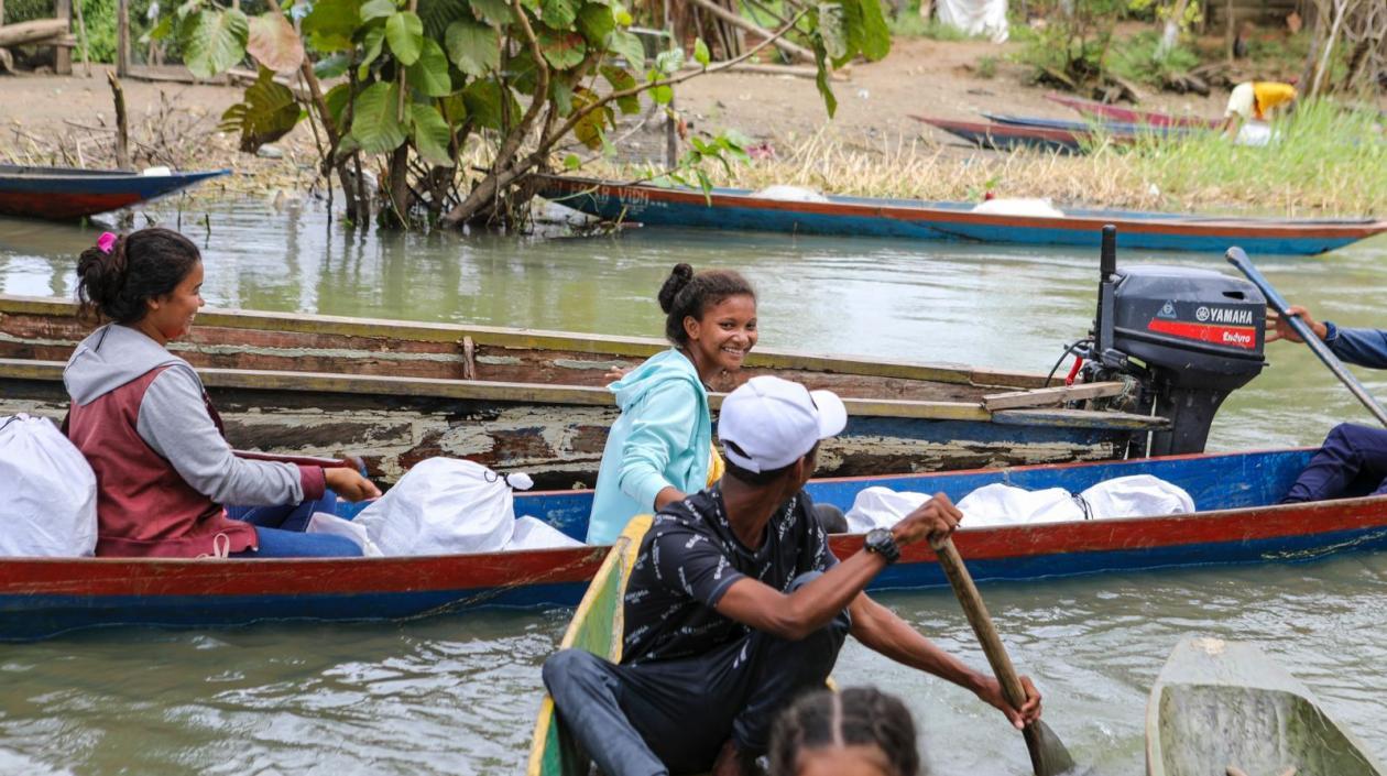 Prosperidad Social entregó ayudas en Sucre.