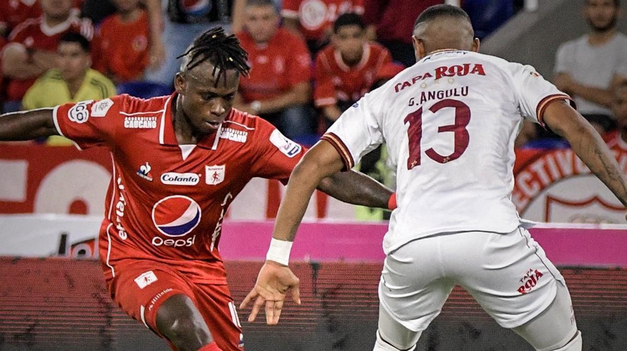 Acción del partido. 