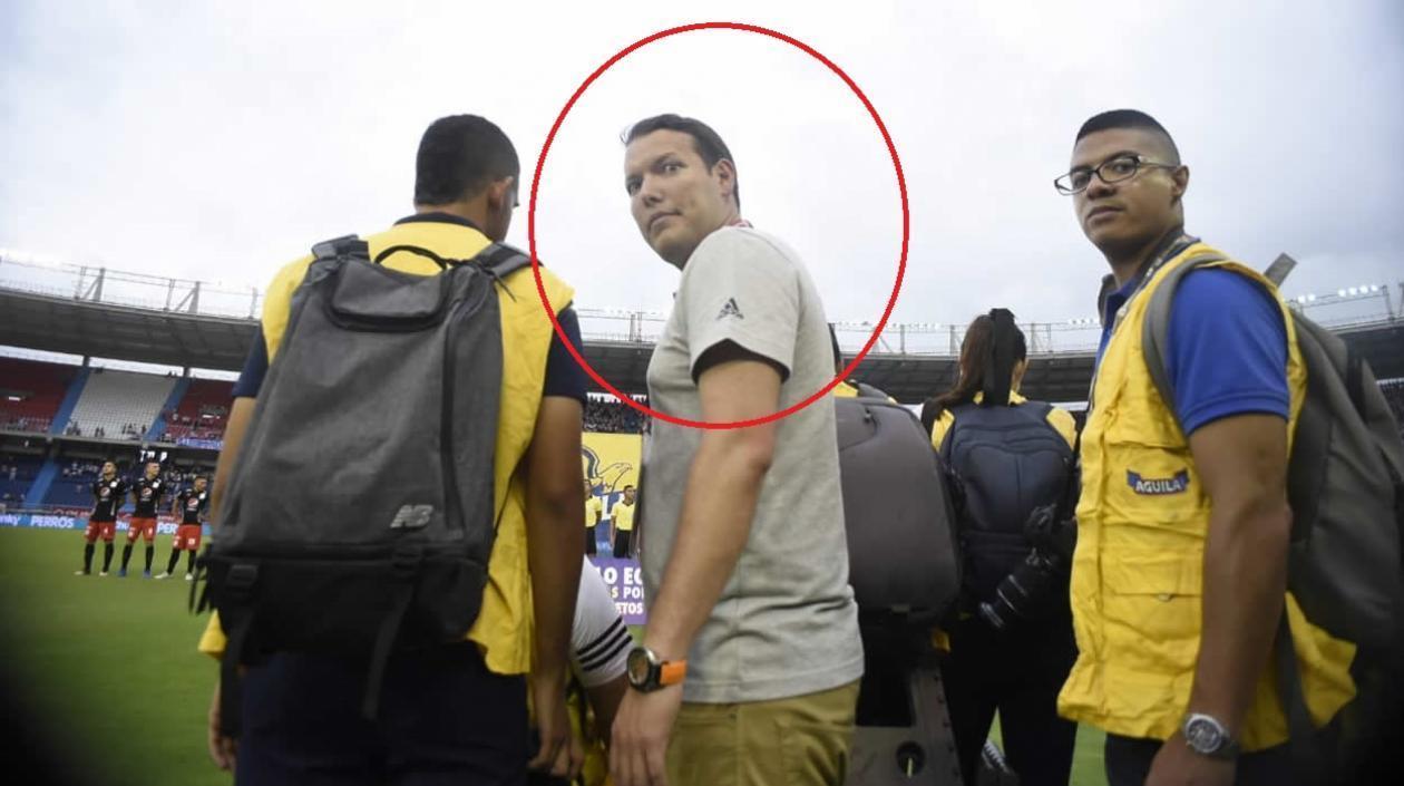 Carlos Lajud, jefe de comunicaciones de la Dimayor. 