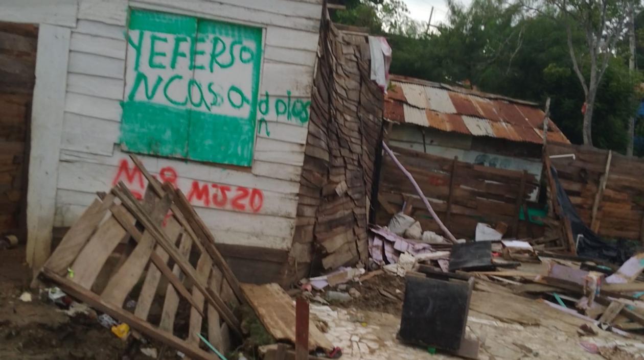 Damnificados de Loma Roja