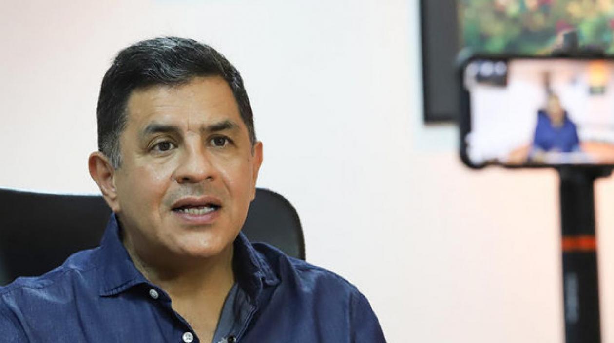 El alcalde de Cali, Jorge Iván Ospina.