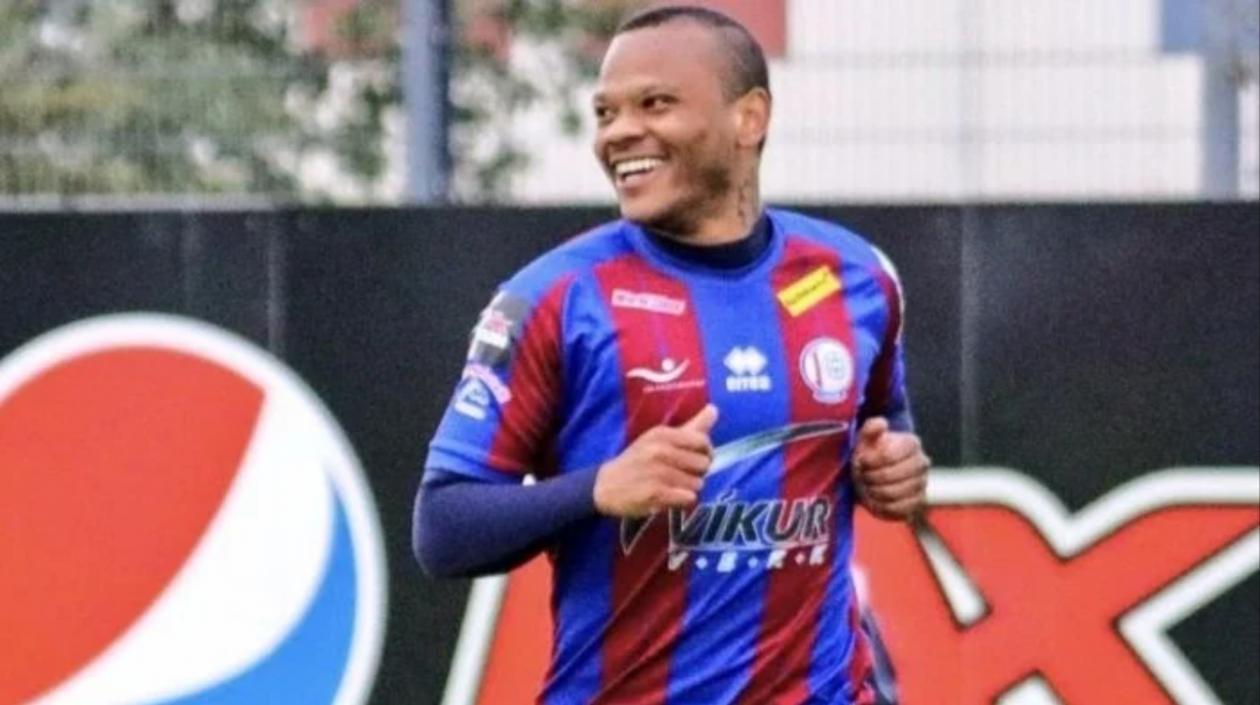 Andrés 'Manga' Escobar, delantero colombiano. 