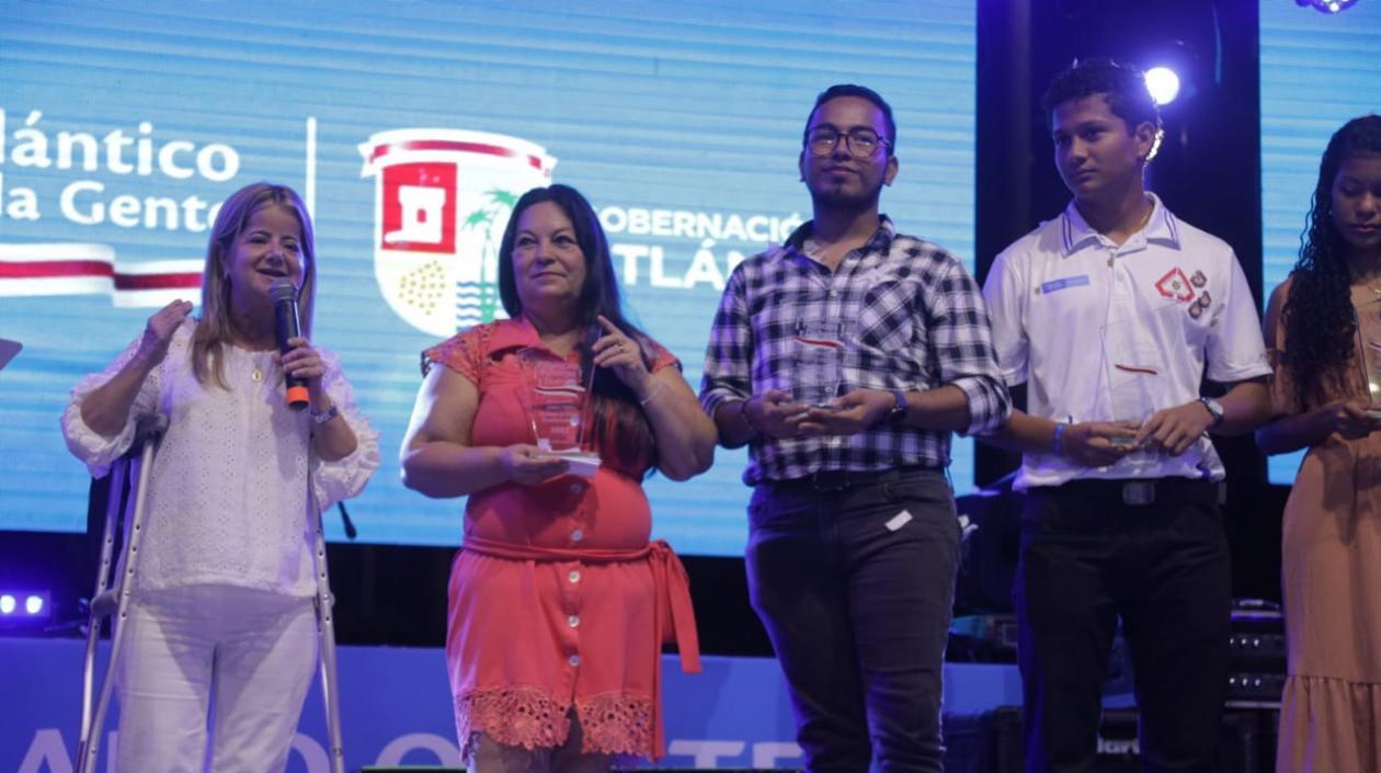 Gobernadora Elsa Noguera en ‘Talento fest 2022’.