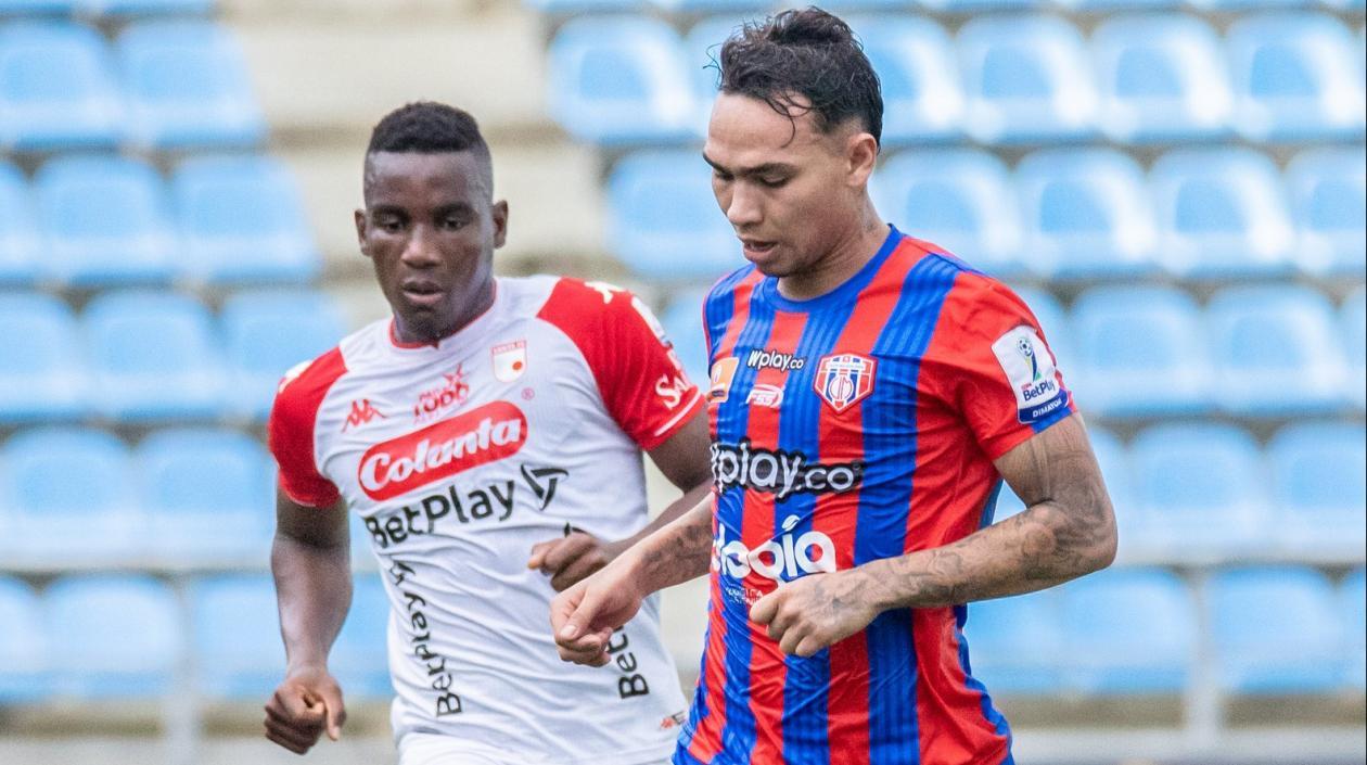 Ricardo Márquez, delantero del Unión. 