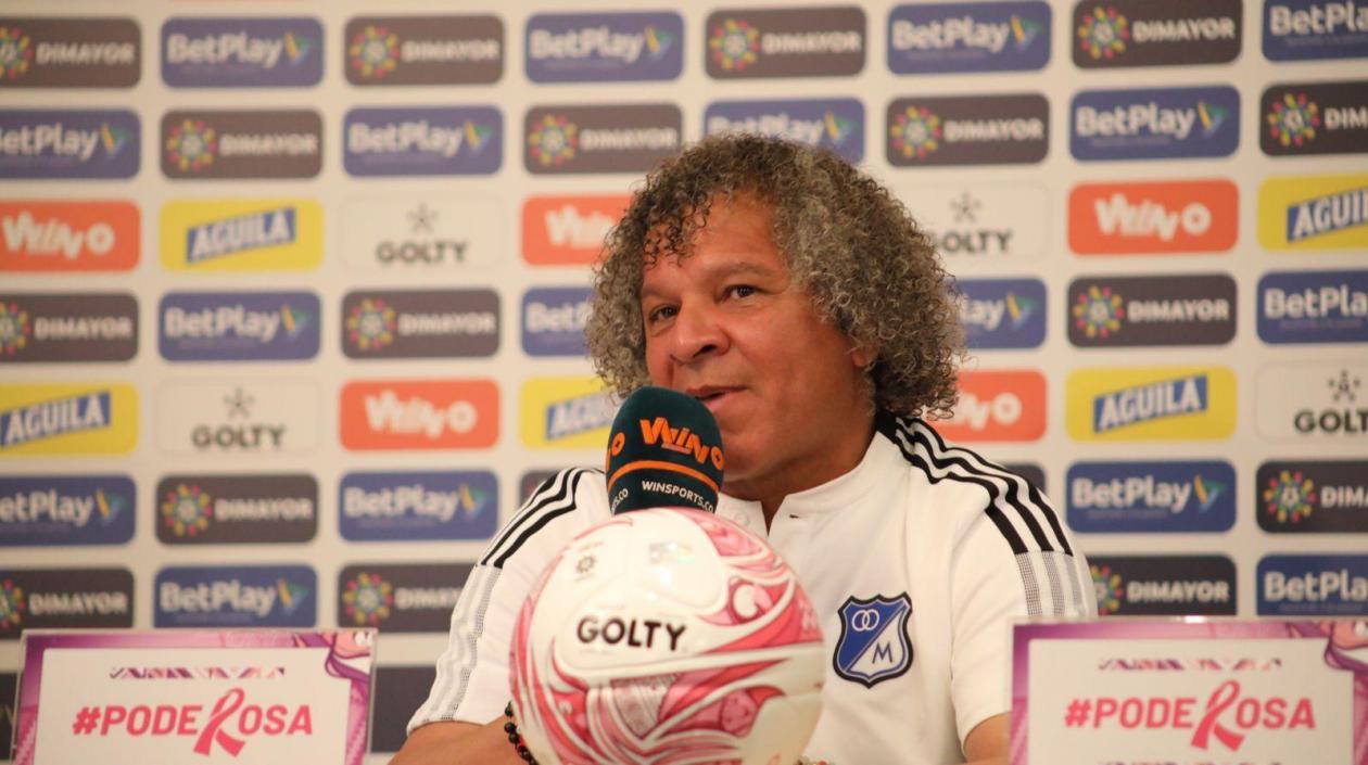 Alberto Gamero, DT de Millos.