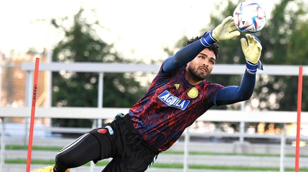 Álvaro Montero, arquero de la Selección Colombia. 