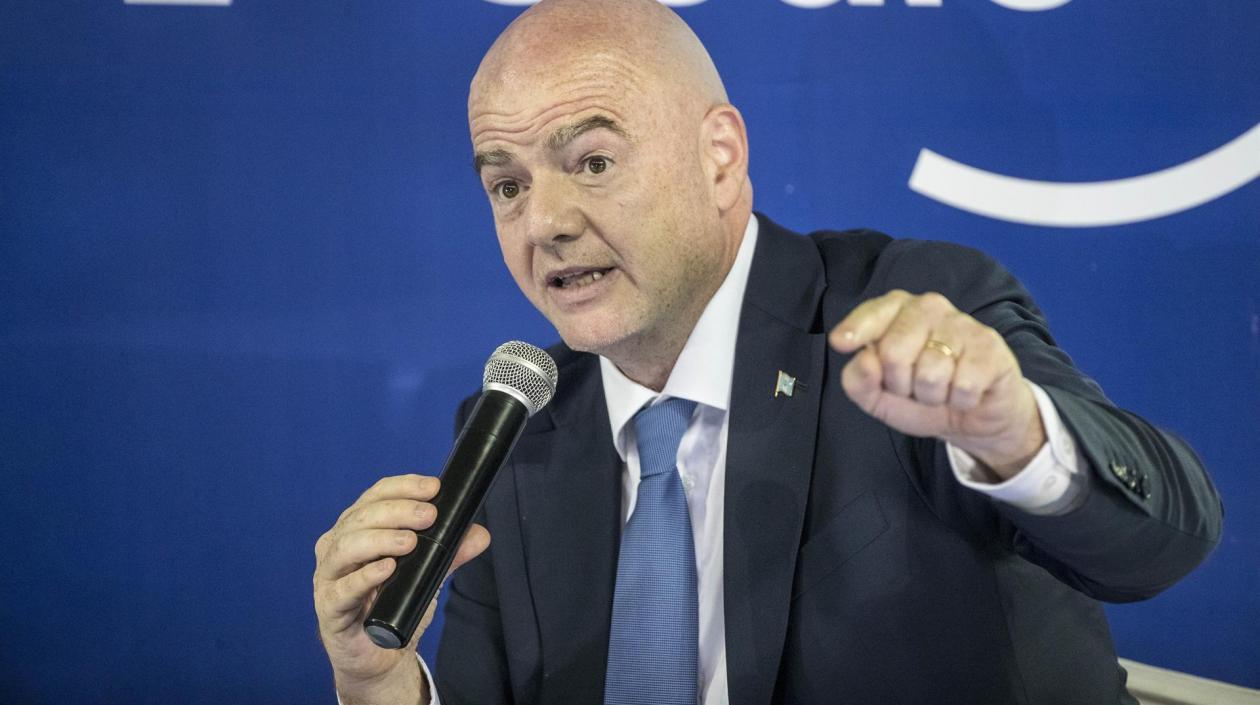 Gianni Infantino, presidente de la FIFA.