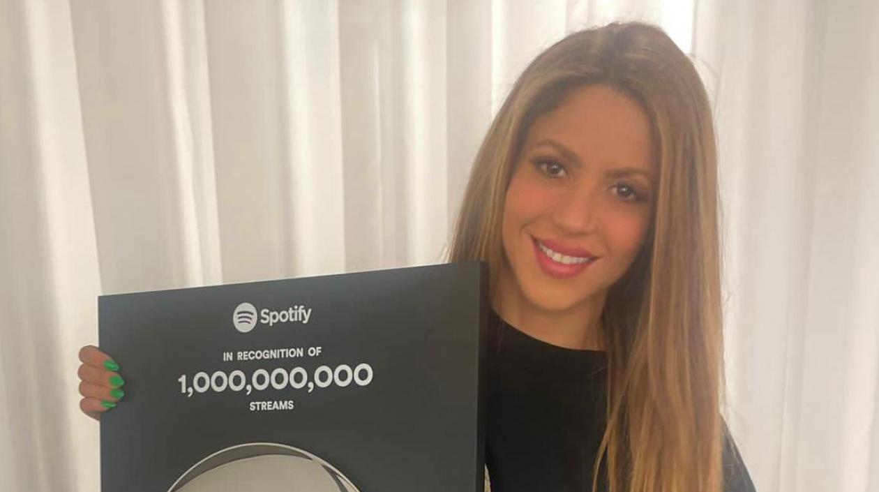 La cantante barranquillera Shakira.