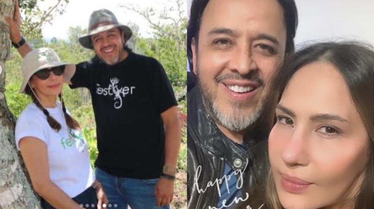 Nórida Rodríguez y 'Toto' Vega.