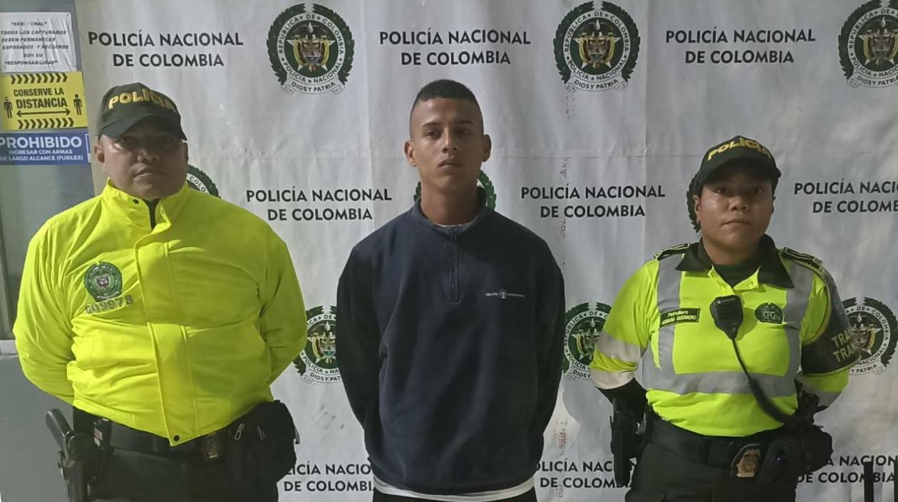 Captura de alias ‘El Menor’.