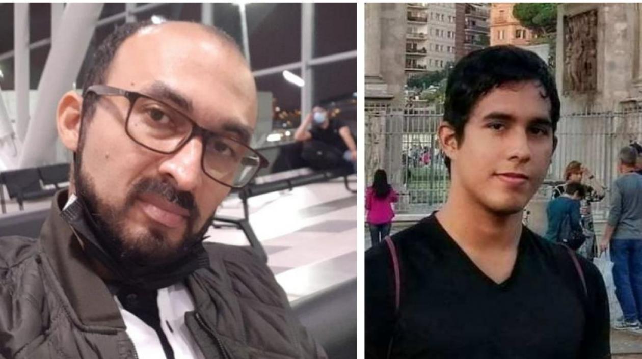 Carlos Andrés Hernández García y José David Barras.