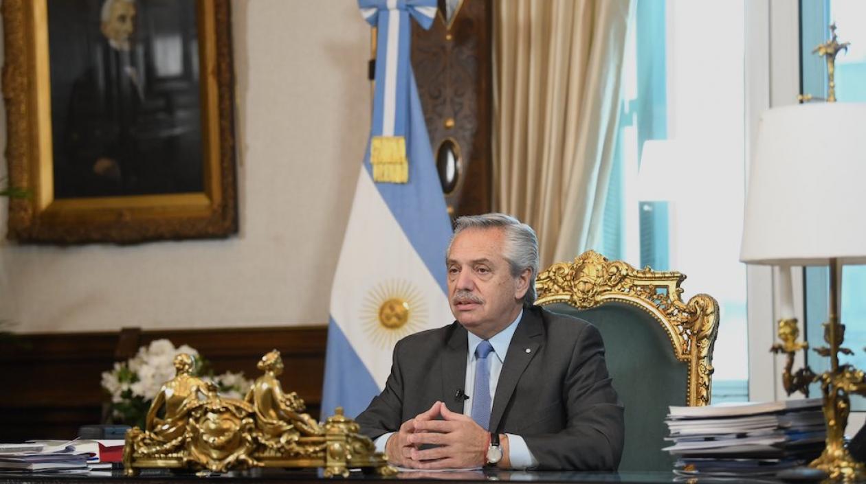 Alberto Fernández, Presidente de Argentina.