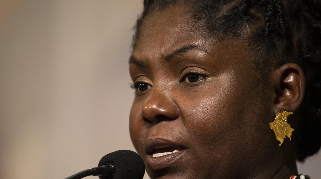 La vicepresidenta de Colombia, Francia Márquez