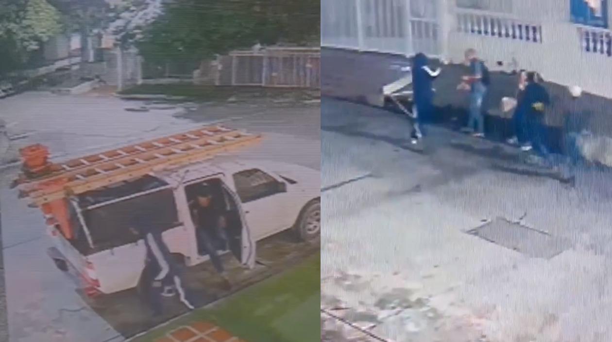 Atraco en el barrio Ciudad Jardín. 