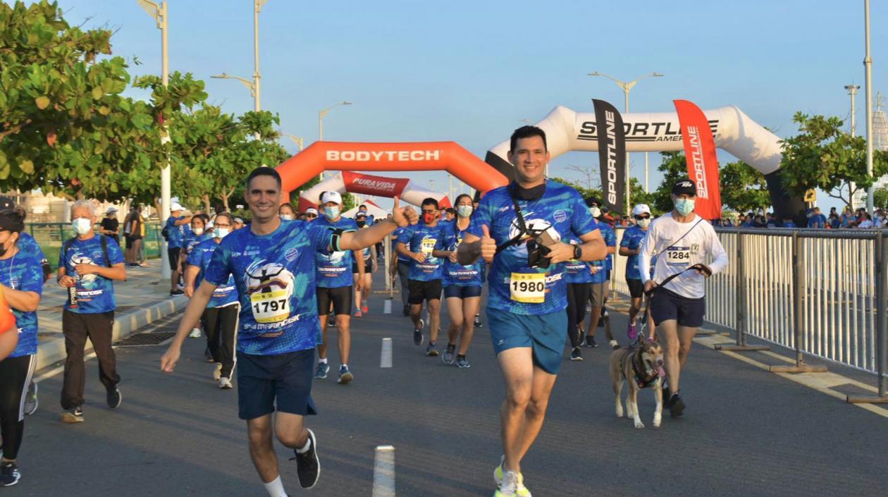Participantes de la carrera Soy Marino. 