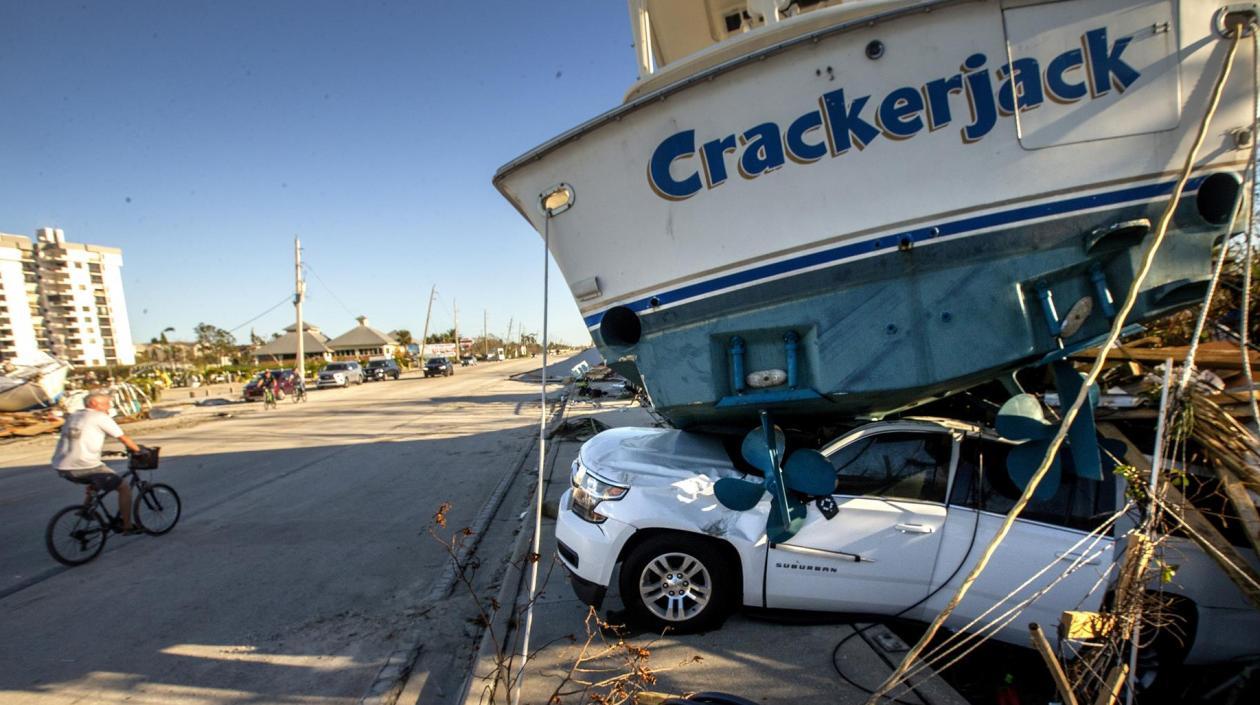 Las pérdidas en zonas como  Fort Myers son incalculables.