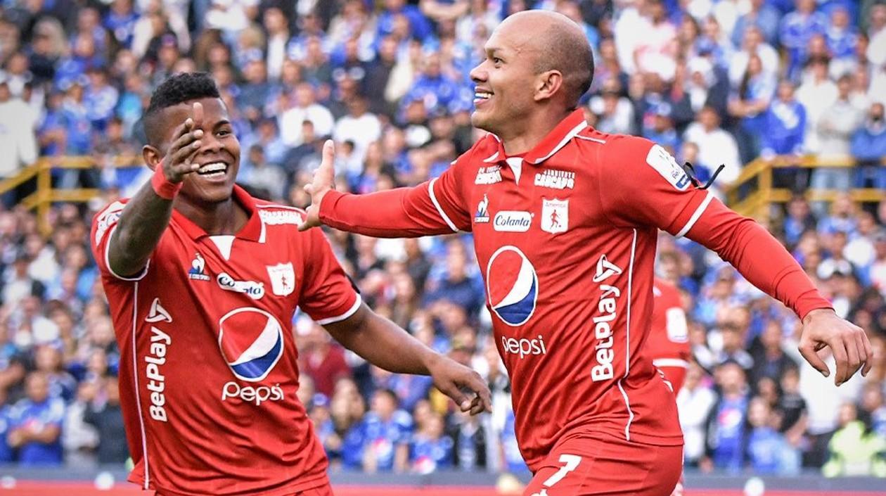 Juan David Pérez, delantero de América. 