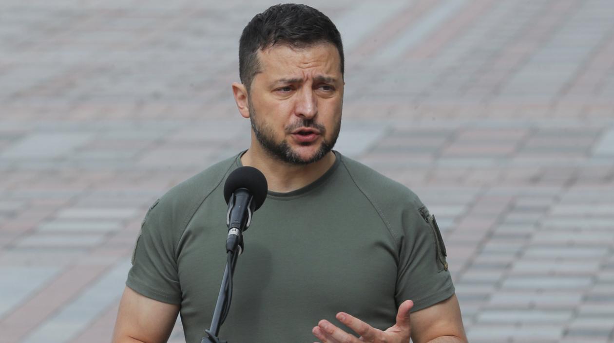 El presidente ucraniano, Volodímir Zelenski.