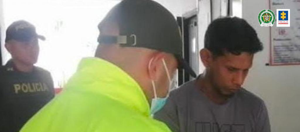  William Alfonso Trejos Carlis, alias 'Mi Negro', en el momento de su captura