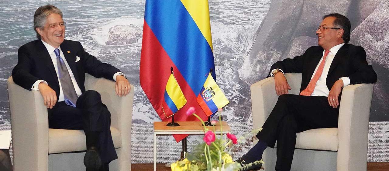 Guillermo Lasso y Gustavo Petro.