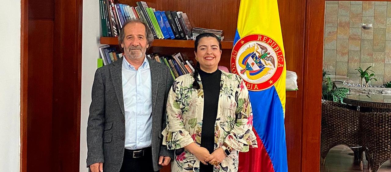 Ghisliane Echeverry Prieto en su posesión como directora del Ideam.
