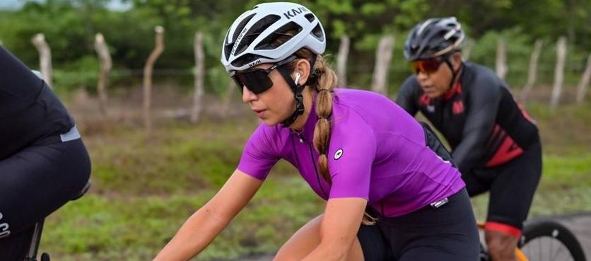 Andrea Rueda Arango en una de sus rutinas.