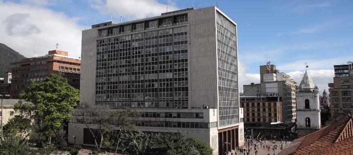 Sede principal del Banco de la República en Bogotá.