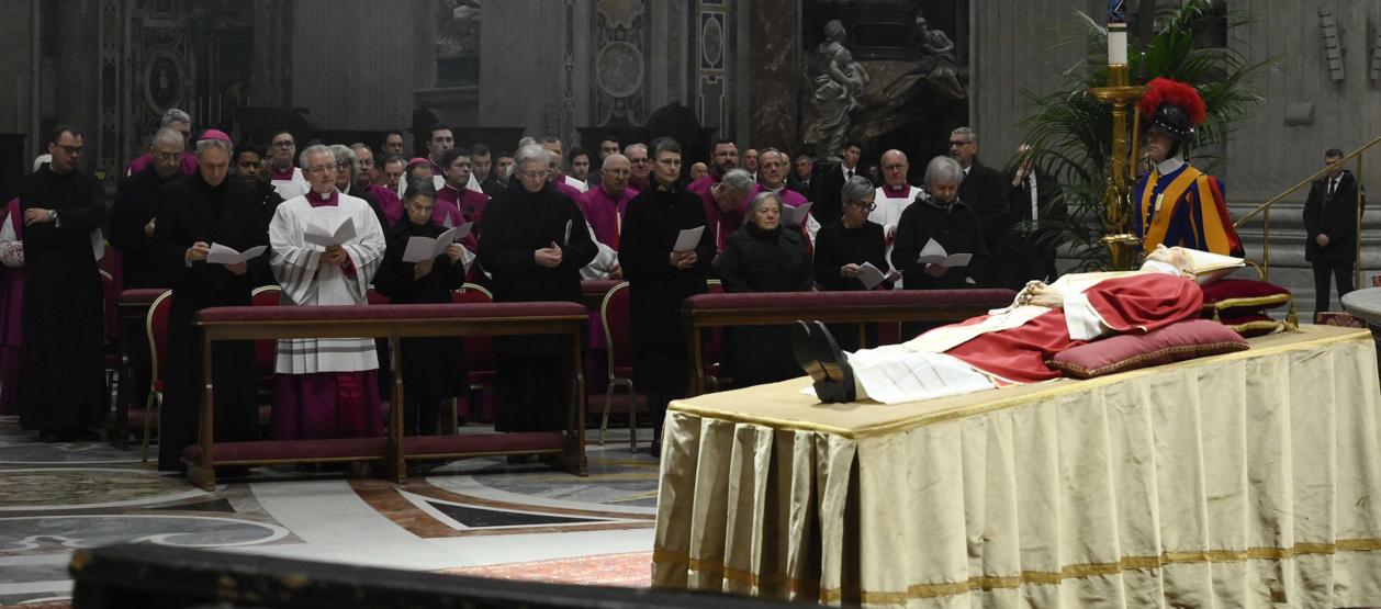 El Papa emérito Benedicto XVI.