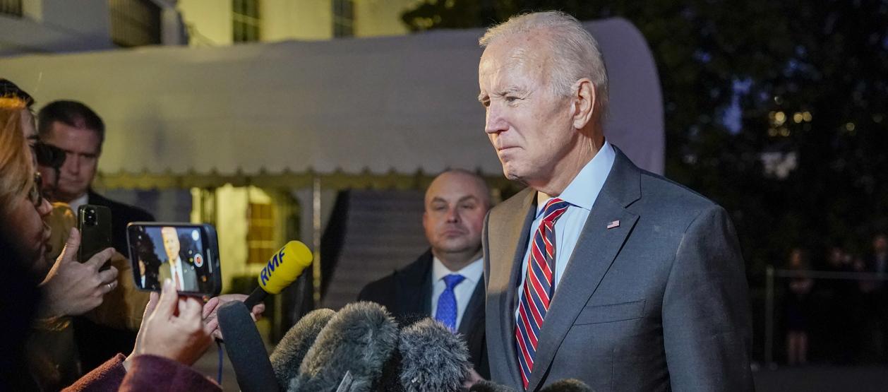 El presidente de Estados Unidos, Joe Biden.
