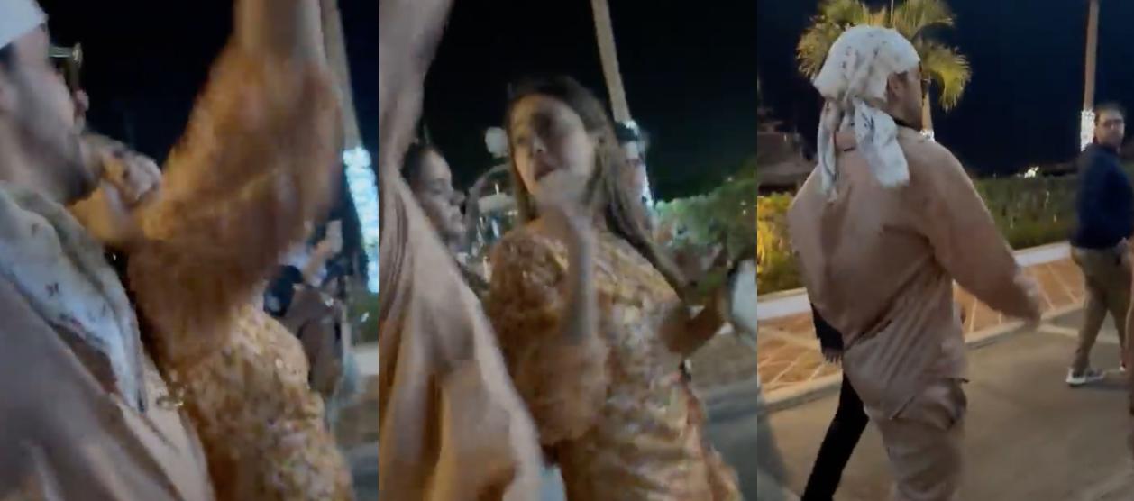 Momentos del incidente.