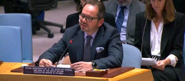Carlos Ruiz Massieu, Secretario General de la ONU en Colombia.