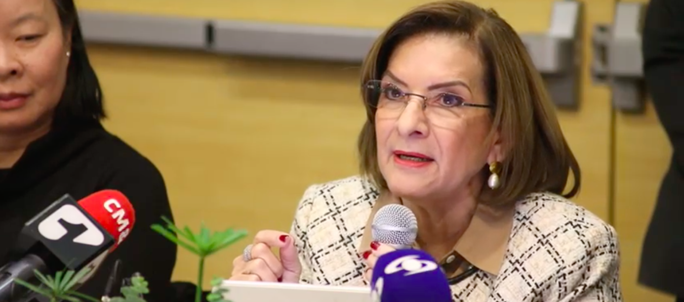 La Procuradora General de la Nación, Margarita Cabello.