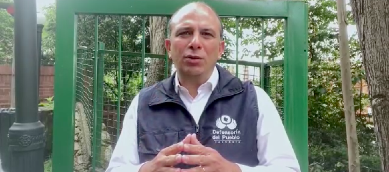 El Defensor del Pueblo, Carlos Camargo.