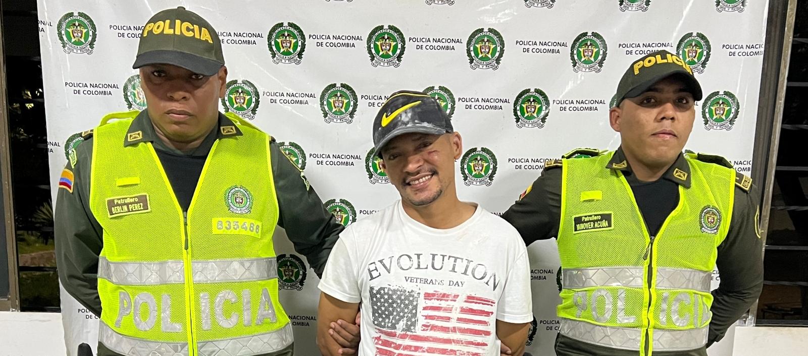 Captura de Dairo José Ávila Alvear.