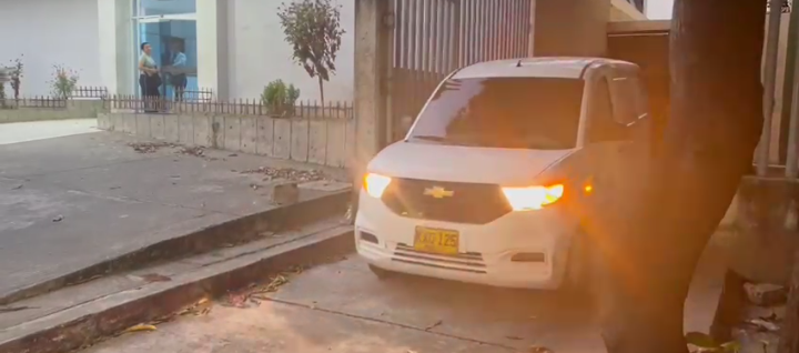 Carroza con los restos mortales de Adolfo Pacheco.