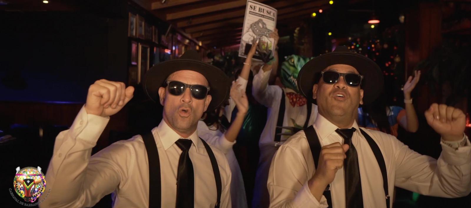 Chatella y Nicolás Tovar, cantantes.