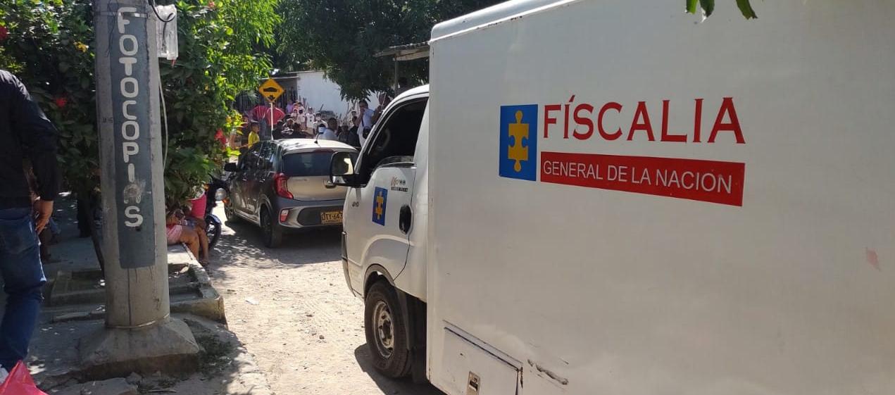 Diligencia de levantamiento del cuerpo de Karen Lisbeth Guerra. Hernández.