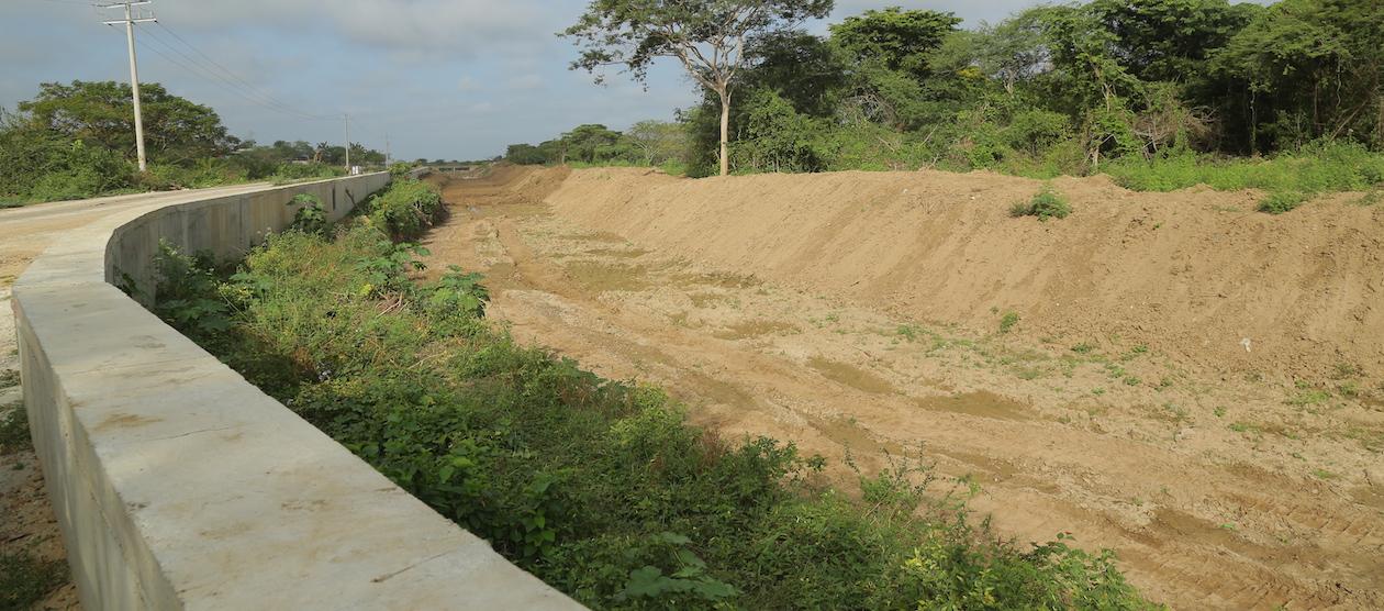 Obras de protección, limpieza y rectificación.