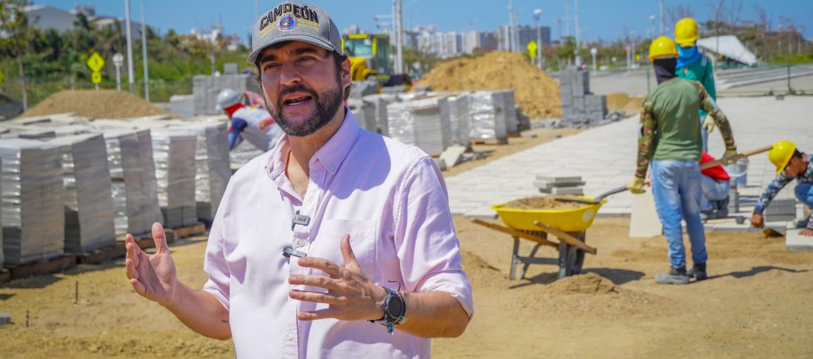 El Alcalde Jaime Pumarejo.