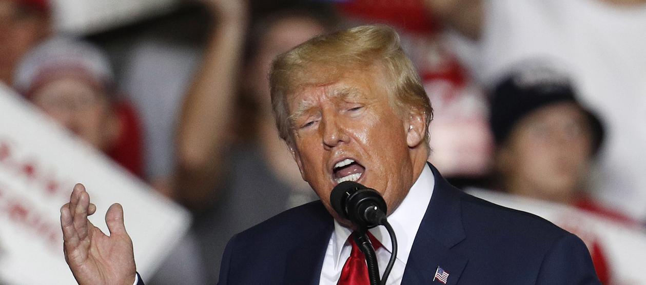 El expresidente de EE.UU. Donald Trump.