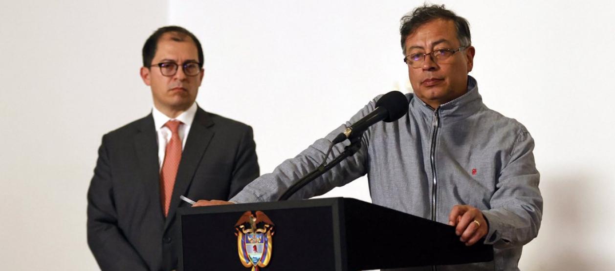 Fiscal Barbosa y Presidente Petro