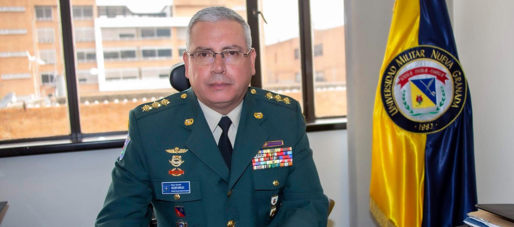 Mayor General Helder Giraldo.
