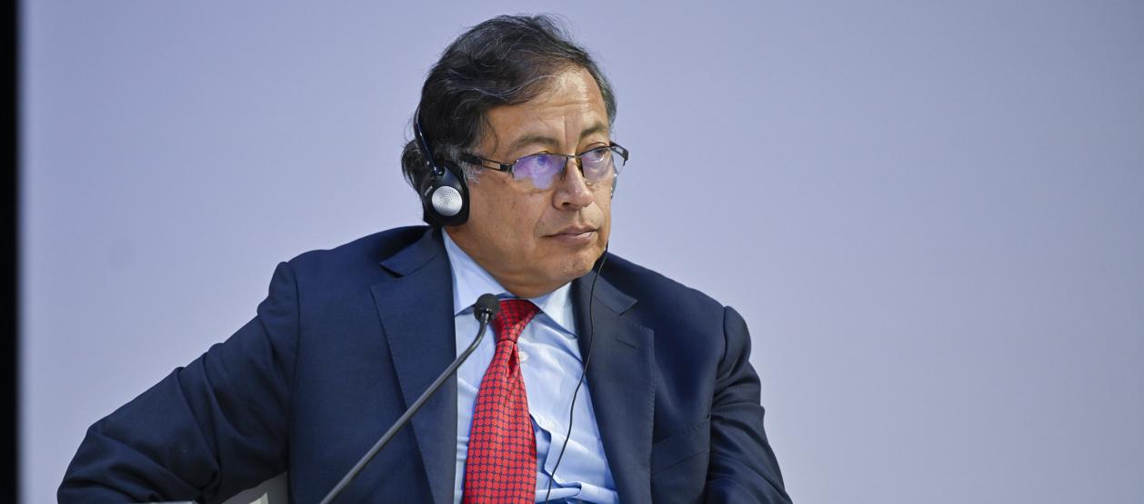 Presidente Gustavo Petro en la 53ª reunión anual del Foro Económico Mundial.