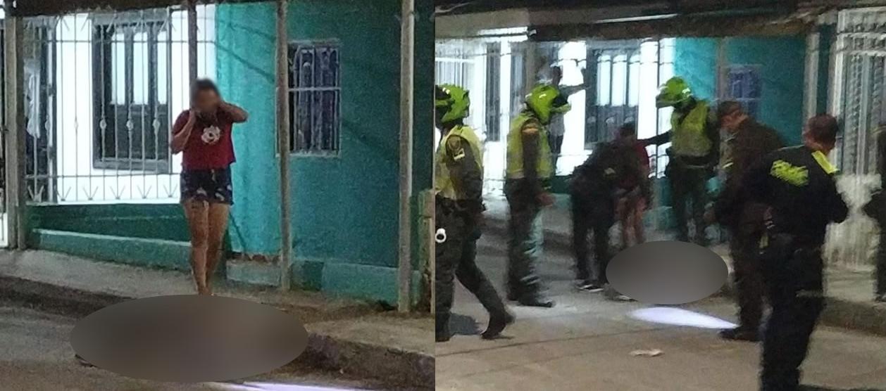 Sector de uno de los hechos.