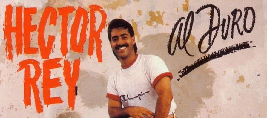 Héctor Rey, en la carátula de uno de sus discos de mayor éxito.